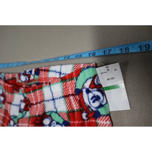 Briefly Stated Women's Mickey Mouse Christmas Matching Pajamas Set - Size L - Picture 5 of 8